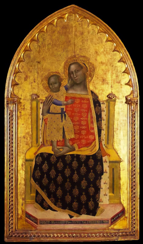 Madonna Enthroned with Child