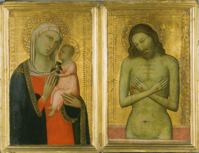 Virgin and Child; Man of Sorrows
