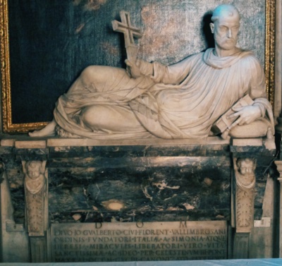 funerary monument and sculpted effigy of San Giovanni Gualberto