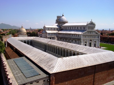 The Camposanto Monumentale and the Piazza dei Miracoli