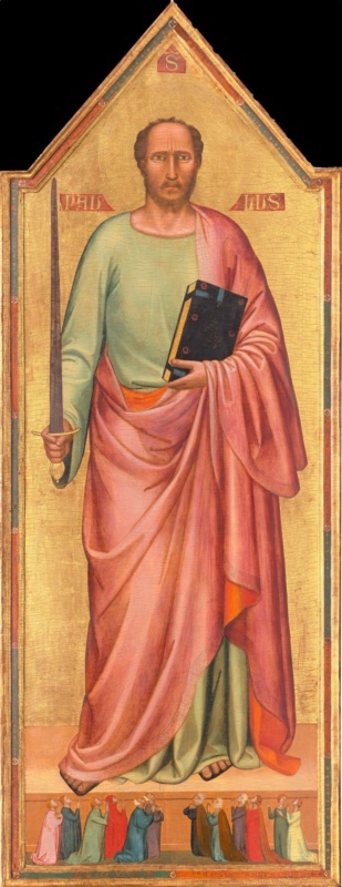 Saint Paul and a Group of Worshippers