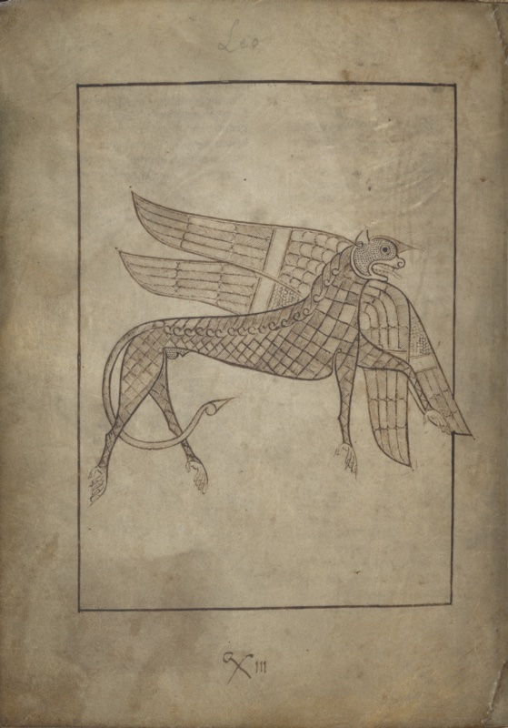 A Lion in Brown Ink: The Symbol of Saint Mark in the Book of Armagh