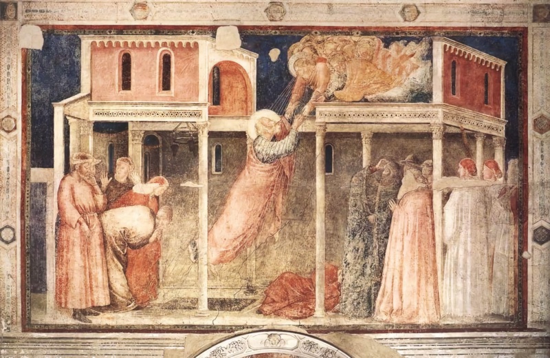 Peruzzi Chapel - The Ascension of St. John