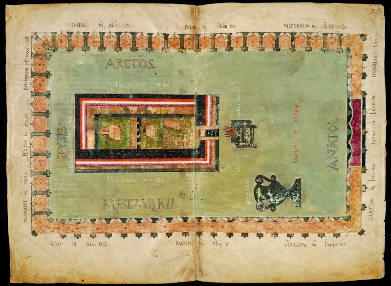 The Tabernacle Diagram of the Codex Amiatinus and the Diagram as Exegesis