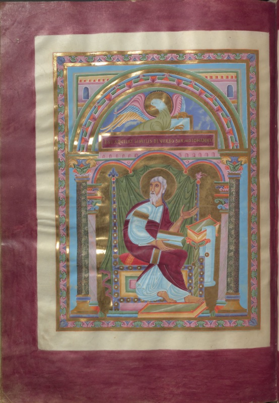 Est aquilae similis: The Eagle, the Closed Book and the Portrait of John