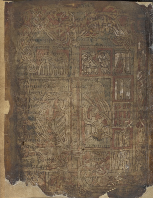 The Chi‑Rho Page of the Garland of Howth