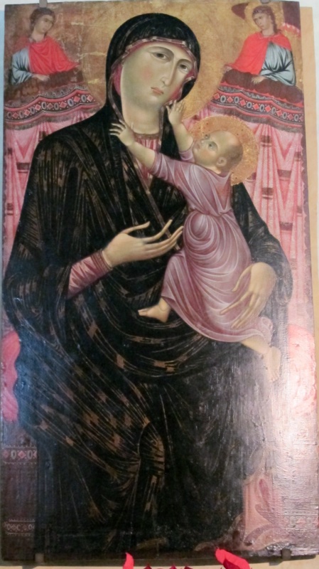 Madonna and Child with Two Angels