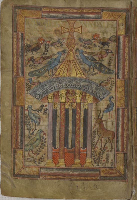 Fountain of Life in Godescalc Evangelistary
