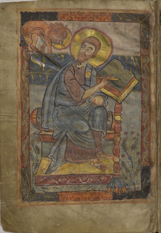 Mark in Godescalc Evangelistary