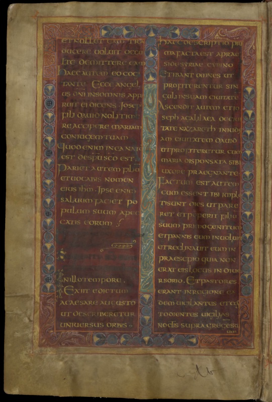 The Christmas Pericopes of the Godescalc Evangelistary