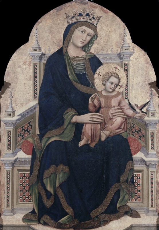 Virgin and Child Enthroned