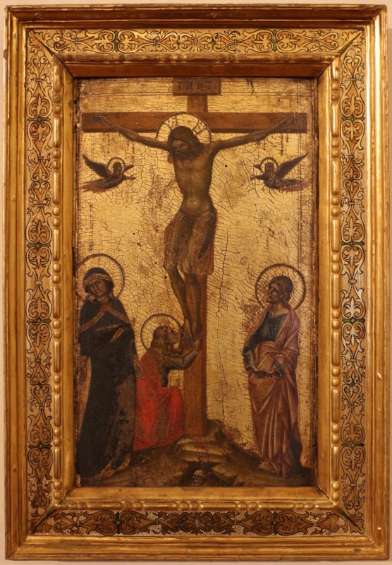 Christ on the Cross between the Virgin Mary, John, and Mary Magdalene