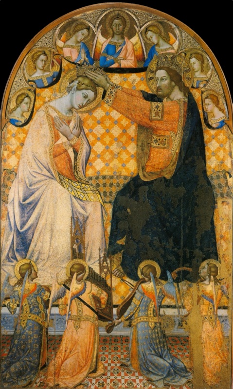 Coronation of the Virgin with Eleven Angels
