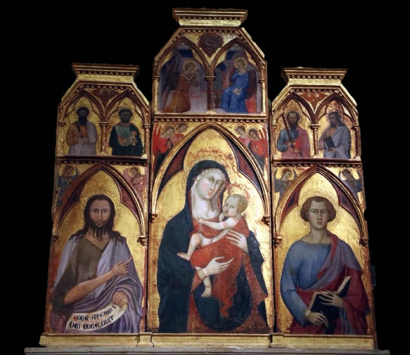 Madonna and Child with Saints John the Baptist and John the Evangelist