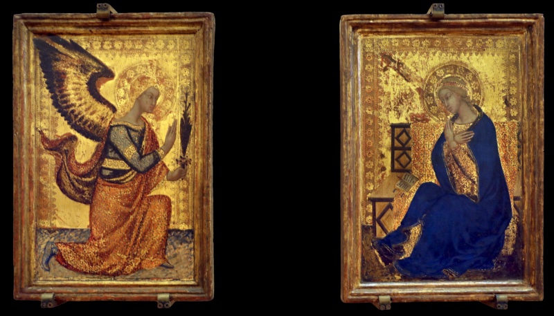 The Annunciation: The Archangel Gabriel and the Virgin Annunciate