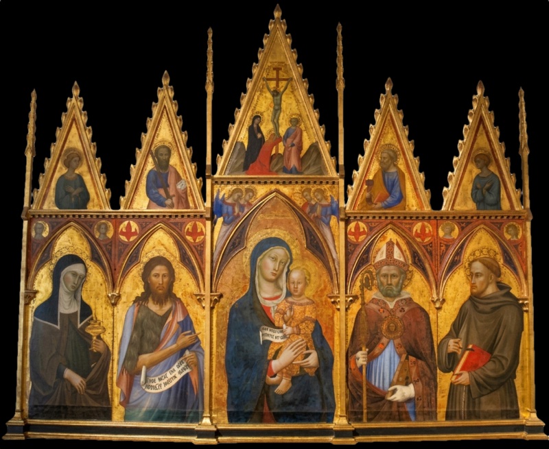 Maestà (Madonna and Child Enthroned)