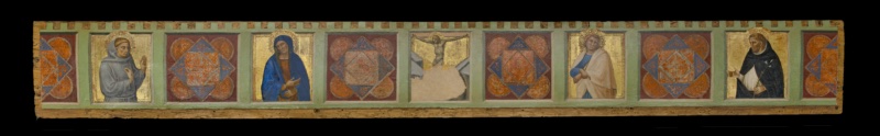 Francis and Dominic Flanking the Cross