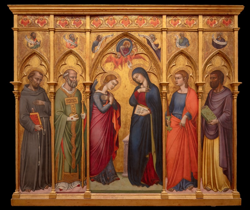 Annunciation with Saints and Prophets