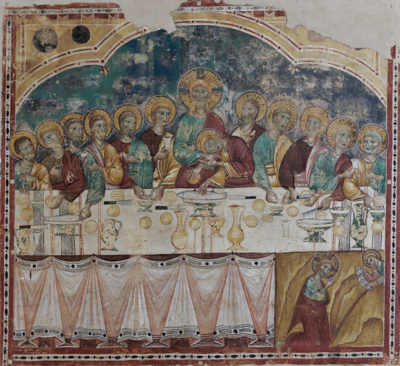 The Last Supper and Christ in the Garden of Gethsemane