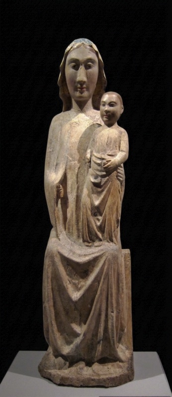Enthroned Madonna with Christ Child