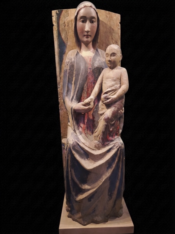 Enthroned Madonna with Christ