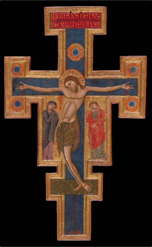 Bifrontal Processional Cross - verso