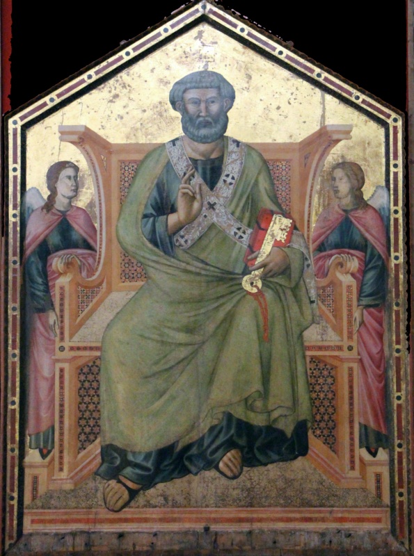 Saint Peter Enthroned