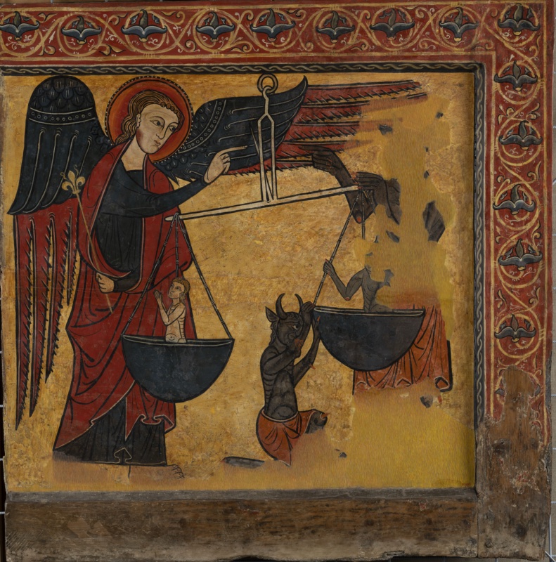 Saint Michael Weighing Souls