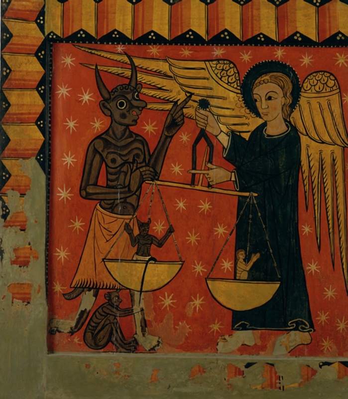 Saint Michael Weighing Souls