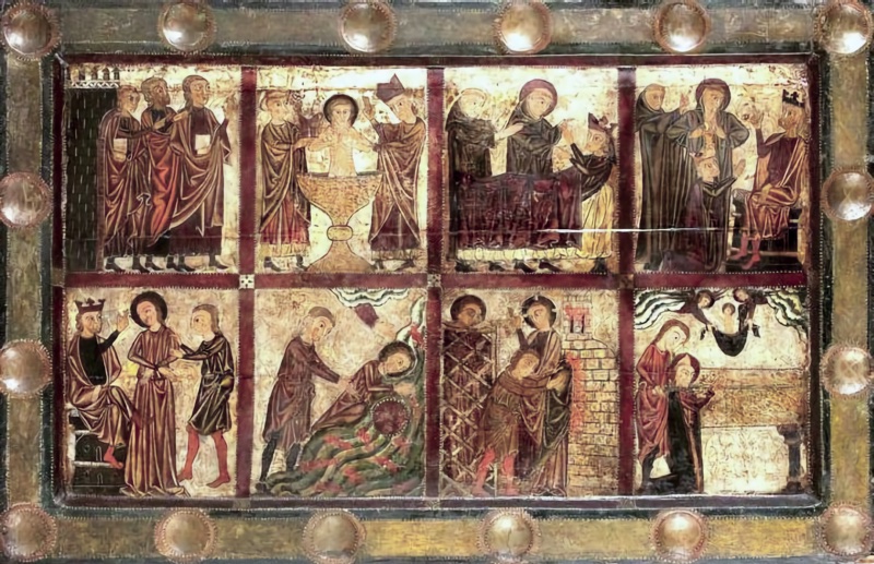 The Altar Frontal of Santa Eugènia de Saga