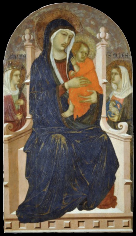 Madonna and Child with Saints Agnes and Catherine