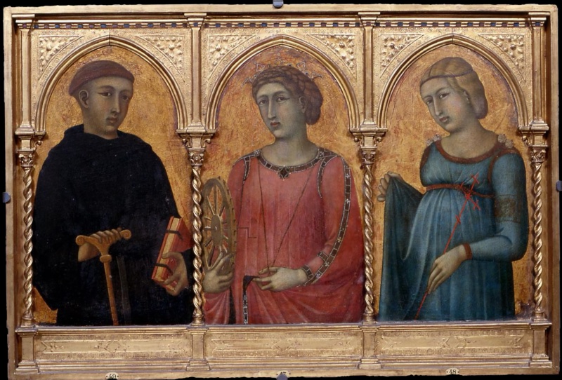 Saint Leonard, Saint Catherine of Alexandria, Saint Margaret of Antioch
