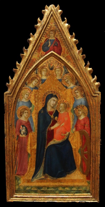 Madonna and Child with Saints Agnes, Catherine of Alexandria and Angels