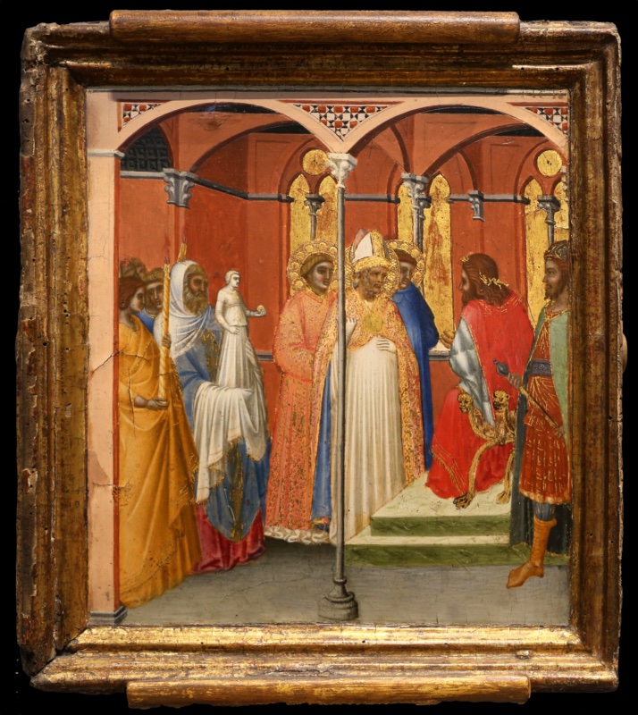 Saint Sabinus before the Roman Governor of Tuscany