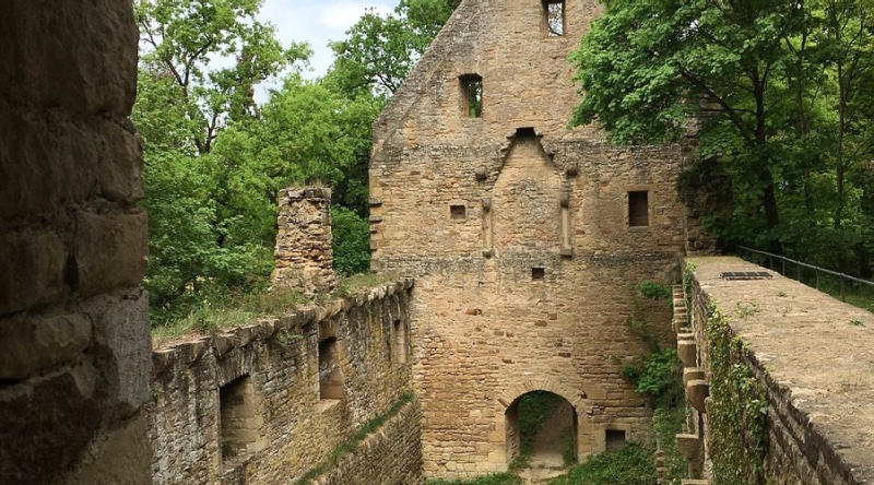 Ruins of Rupertsberg Monastery