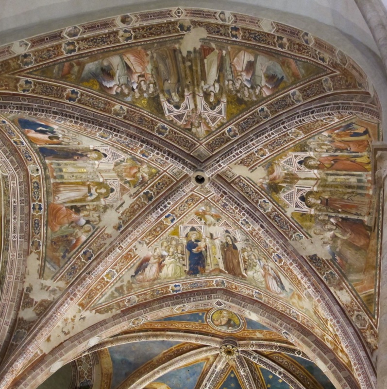La volta con le Sante in gloria